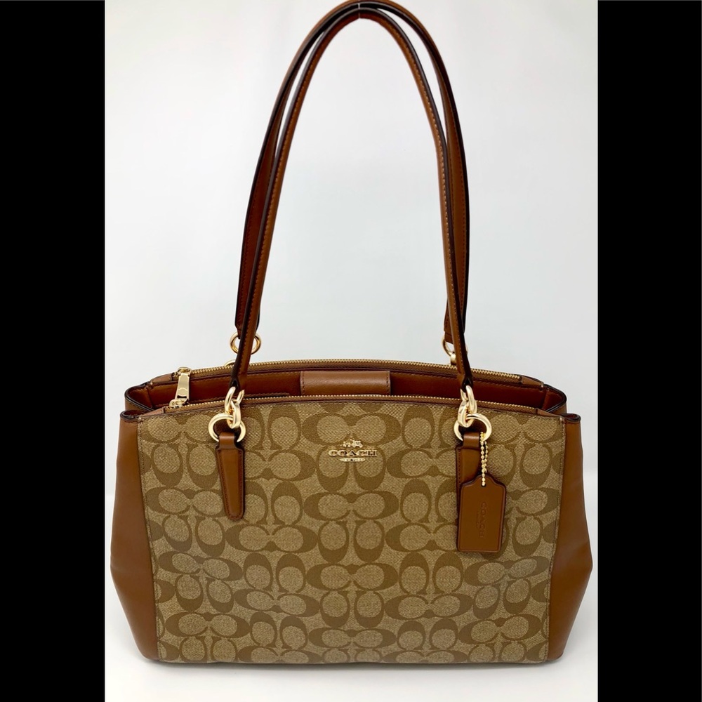 NWOT Coach Coated Christie Carryall